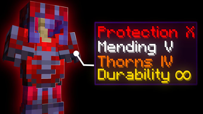 design an eye catching minecraft youtube thumbnail