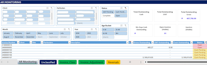 automate excel and clean data