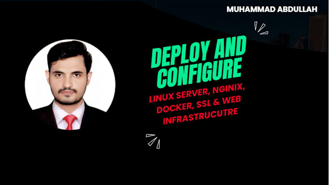 deploy linux servers, nginx, docker, SSL web infrastructure