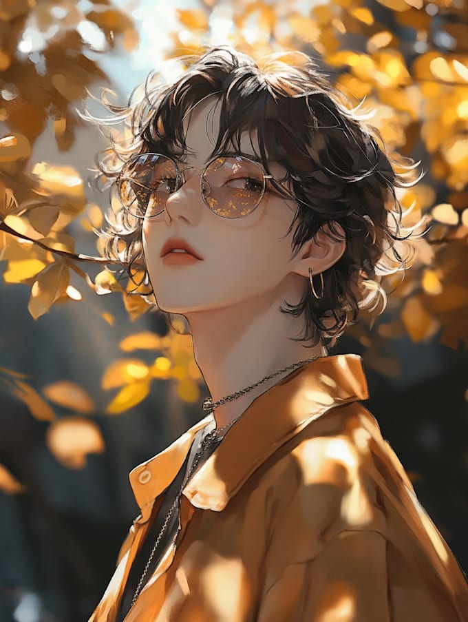 create professional anime style artwork