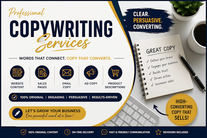 write professional copy that converts