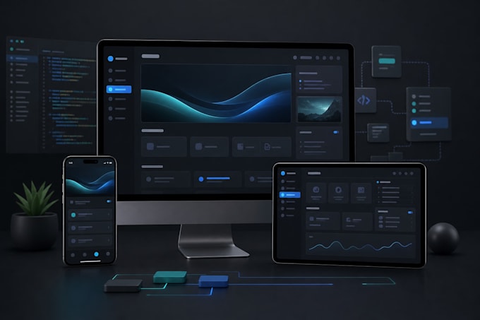 build a modern responsive web app with ai assisted development