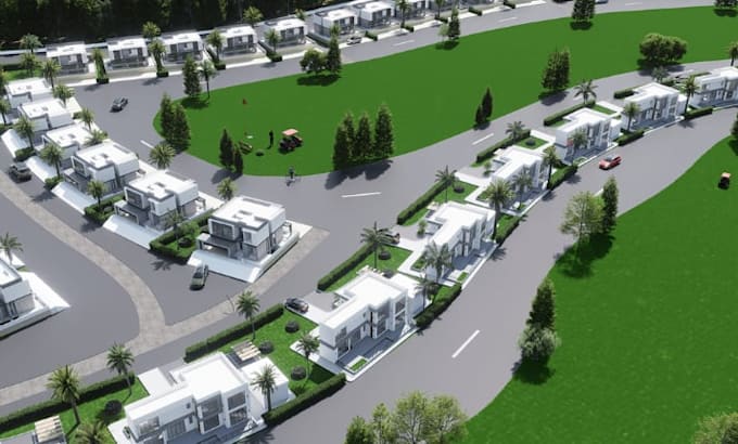 do 3d golf course, 3d golf course terrain, putting green, 3d golf architect plan