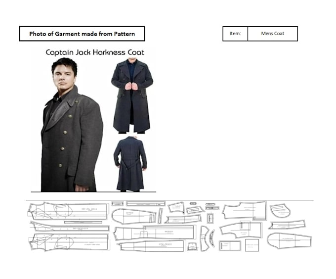 make digital pattern for any kind of cloths