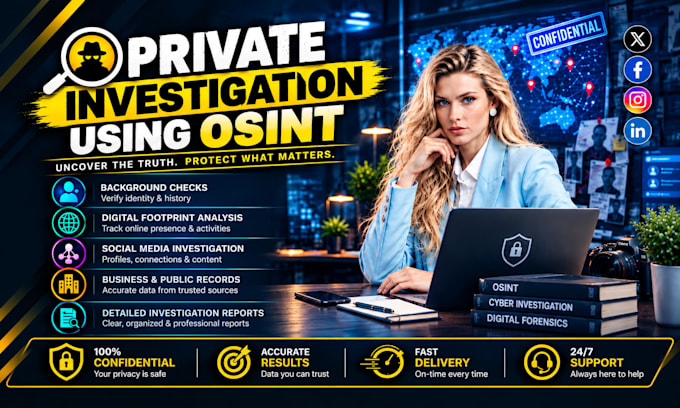 be your osint private investigator