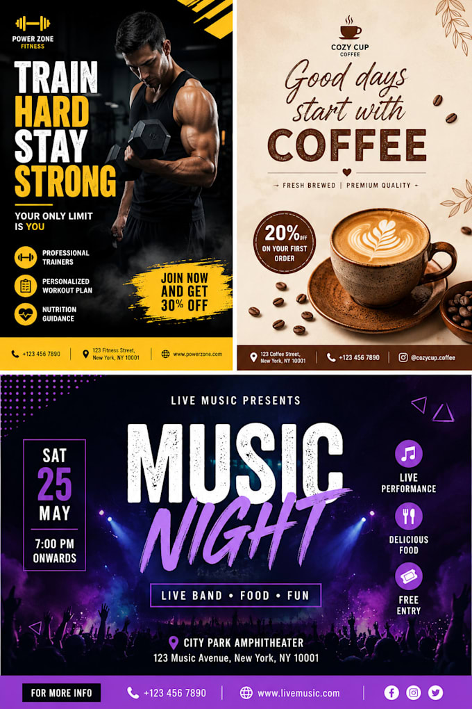 design professional social media posts in canva