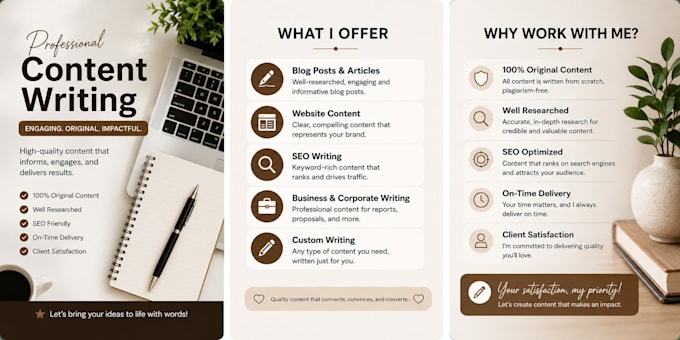 write engaging and original content for your business