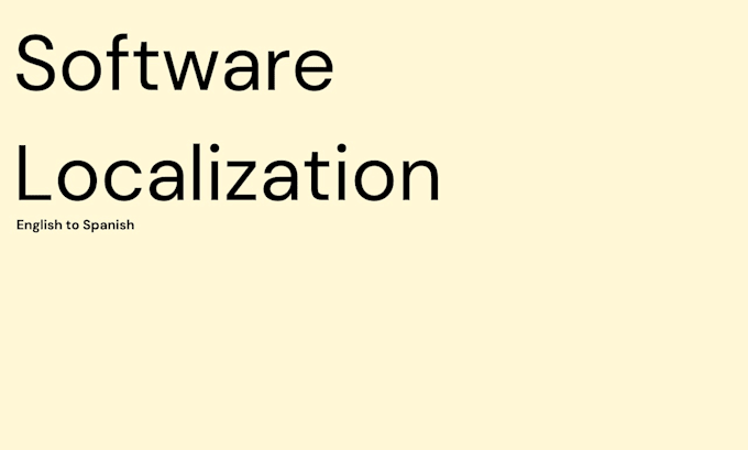 localize your software, saas, or app into spanish
