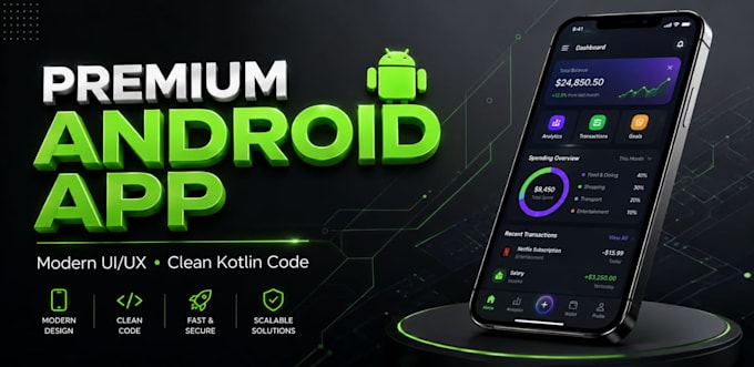develop a professional android app using android studio