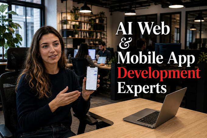 build mobile app development app developer flutter react native ai app creation