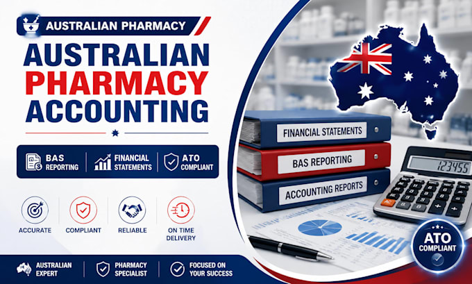 provide australian pharmacy accounting, bas reporting, and financial statement