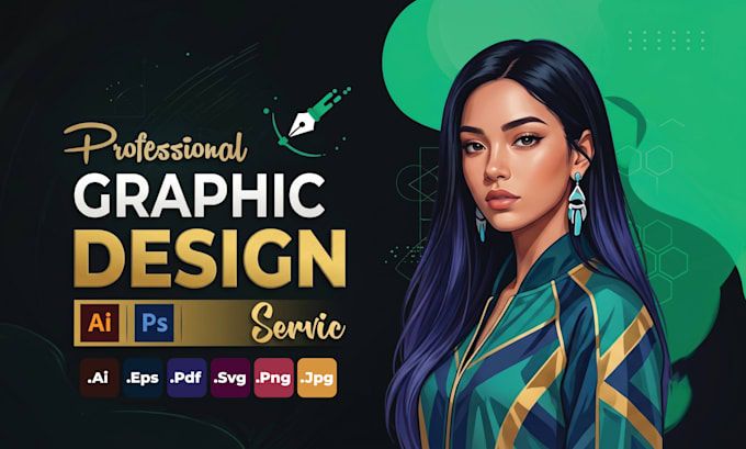 do professional custom graphic design and redesign