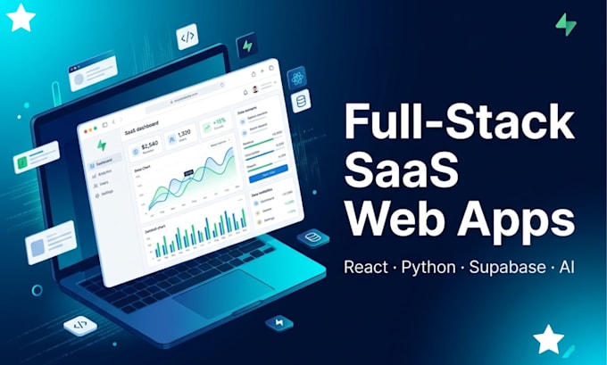 build a full stack saas web application for your business