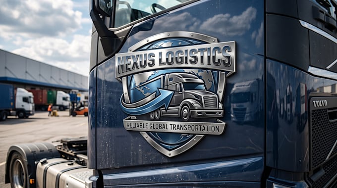 create a professional transport and trucking logo