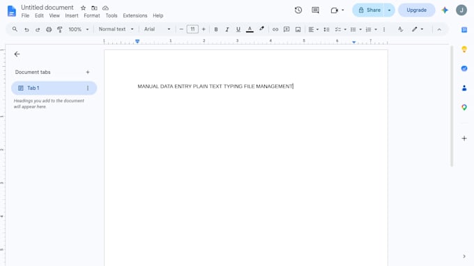 do manual notepad typing and simple file refiling