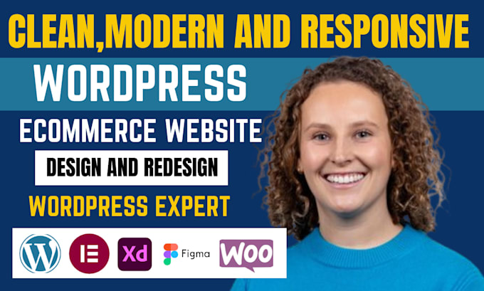 design wordpress ecommerce website redesign wordpress website with elementor pro