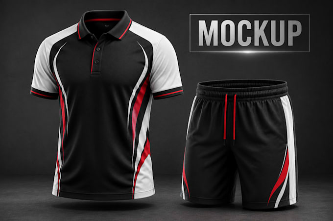 create realistic clothing and sportswear mockup
