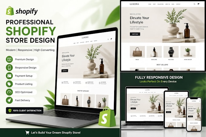 create a high converting shopify store
