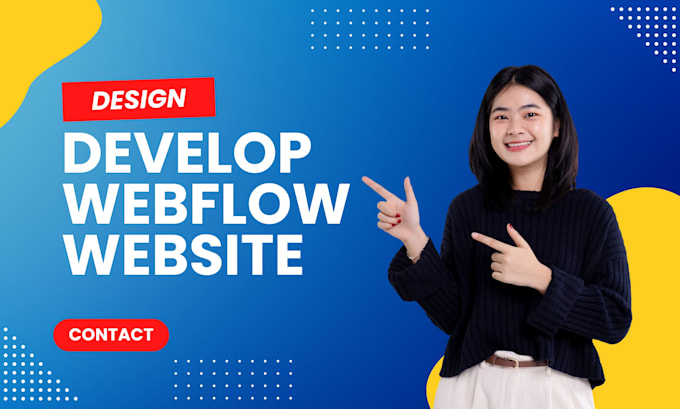 be your certified webflow developer for custom webflow website development