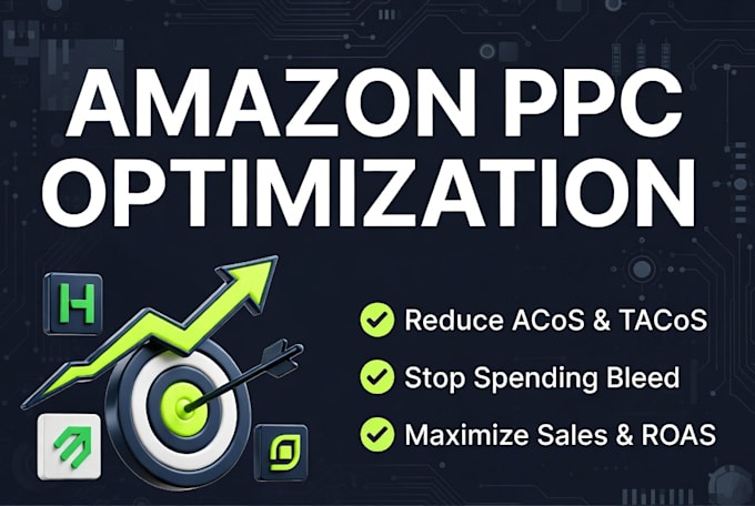 be your amazon PPC specialist to optimize PPC campaigns and reduce acos