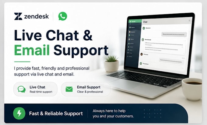 be your professional chat support and email customer service agent