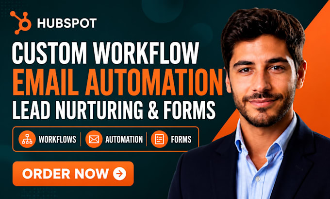 create hubspot custom workflow email automation lead nurturing forms