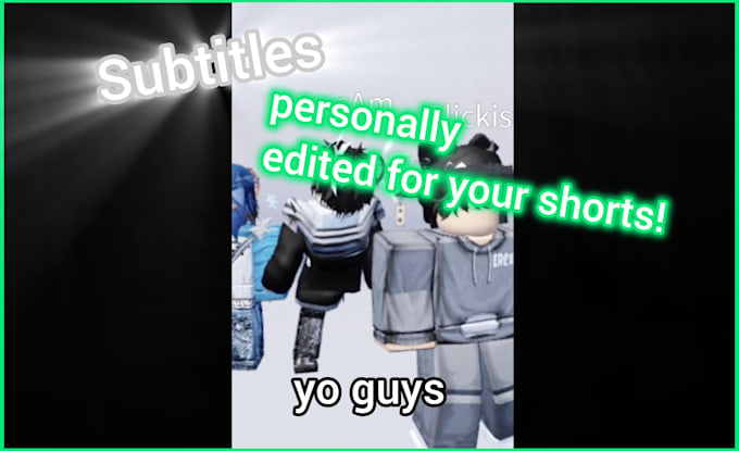 add clean subtitles to your gaming shorts