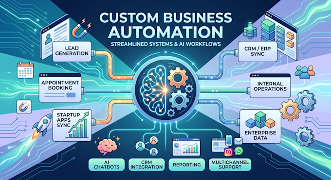 build custom business automations and autonomous ai workflows