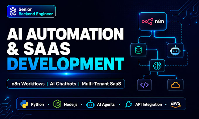 be your software developer, saas developer, multi tenant ai web app development