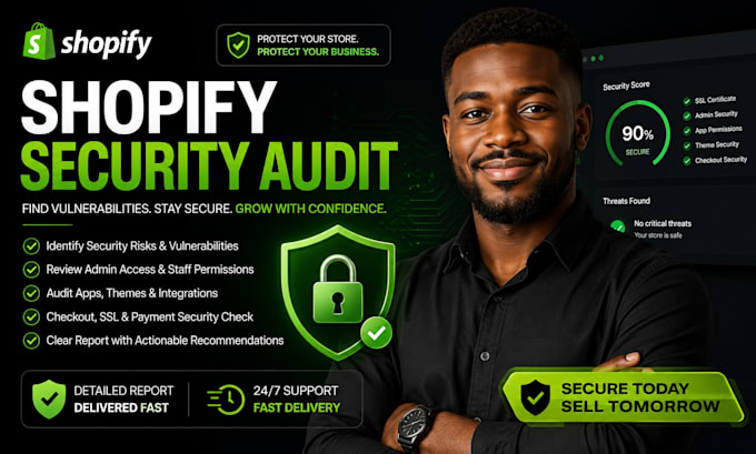 do shopify security audit and identify vulnerabilities in your store