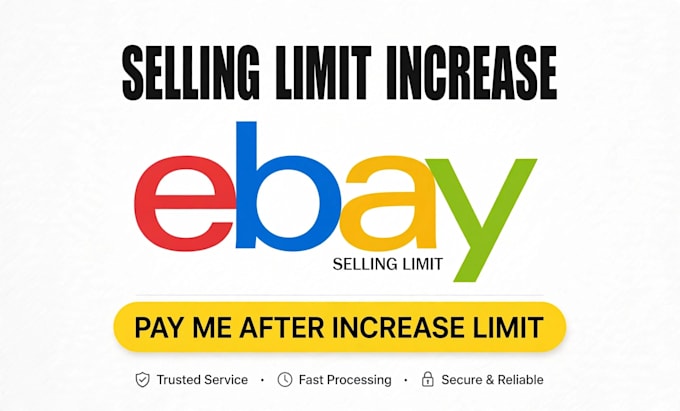 increase your ebay selling limit