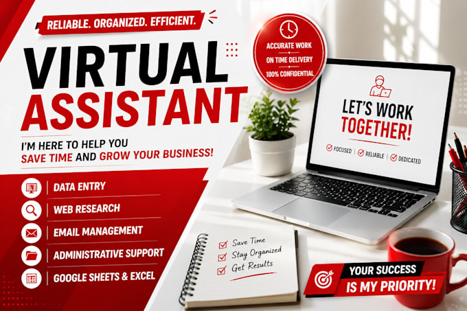 be your virtual assistant for admin tasks