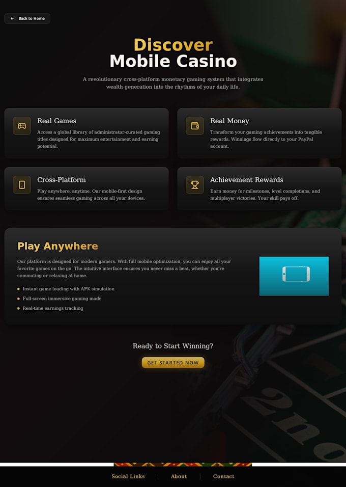 sell you a cross platform gaming platform for making money