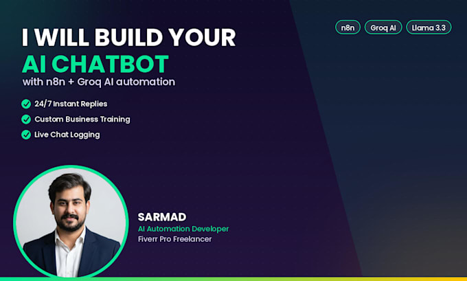 build you a custom ai chatbot using ai automation