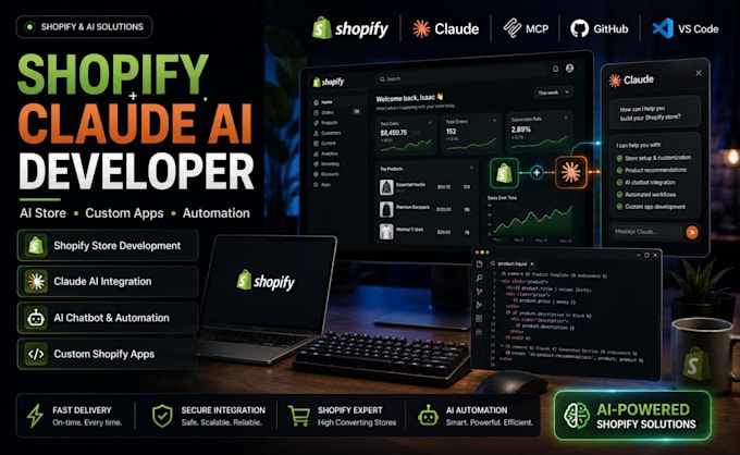 be your shopify claude ai developer expert shopify website claude ai integration