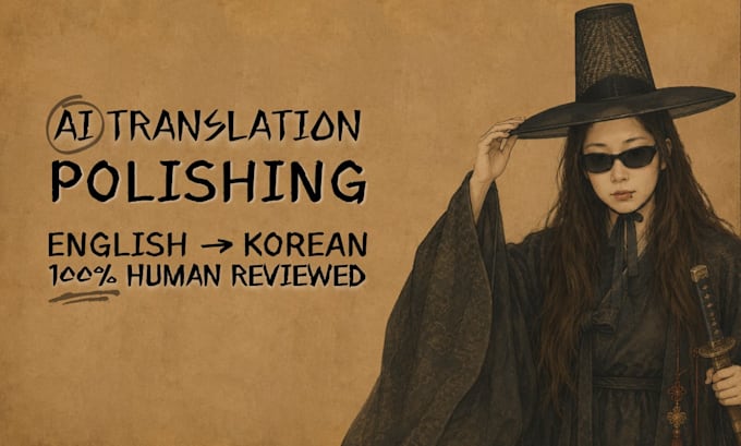 polish and humanize ai translated korean to sound native