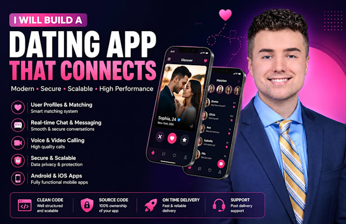 develop dating app tinder clone matchmaking app reskin for android and ios