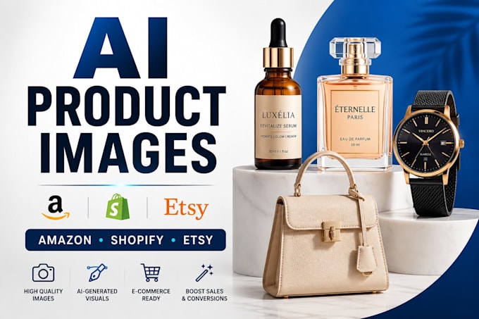 create professional ai product images for ecommerce
