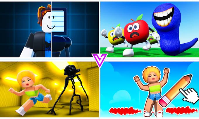 deliver a premium roblox game thumbnail for your game