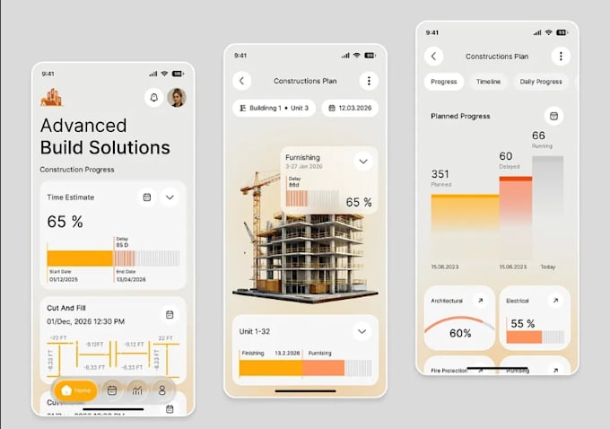 build construction super app, automated measurement app with ai