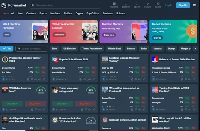 build polymarket clone,prediction market,kalshi prediction clone polymarket web