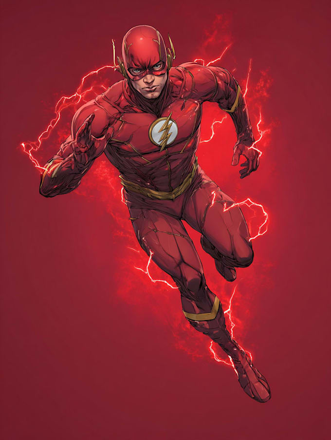 draw a superhero comic