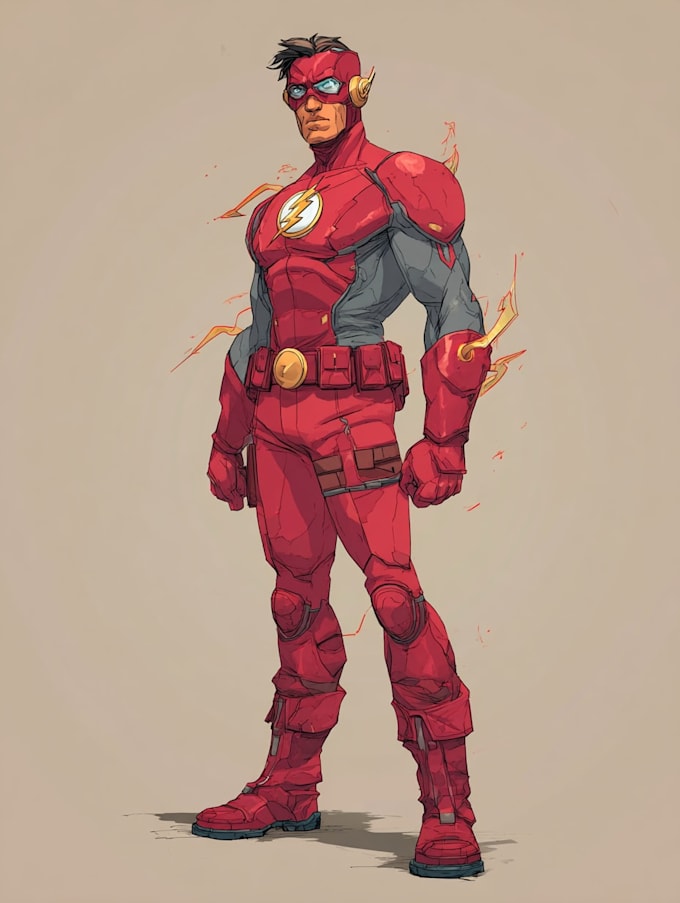 do a superhero comic