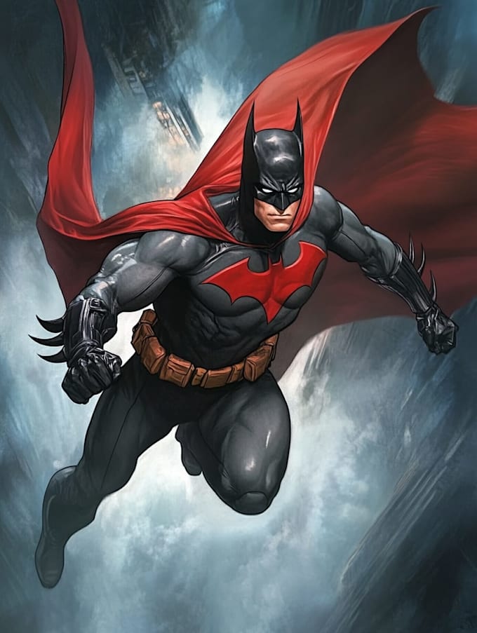 do a superhero comic