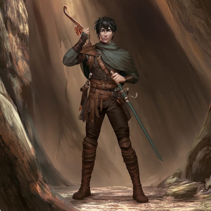 dnd character art and dnd character art