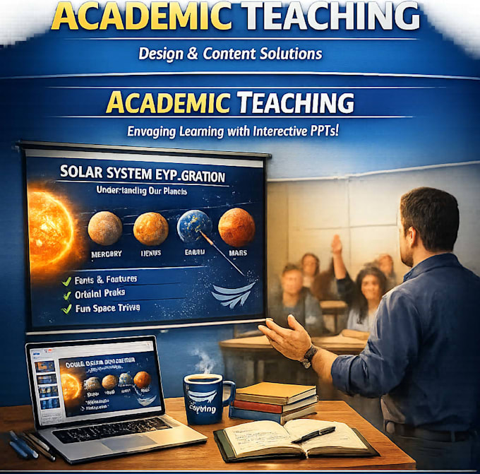 design a professional powerpoint presentation for students and teachers