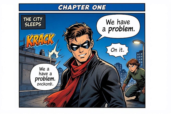 do pro lettering for your comic book