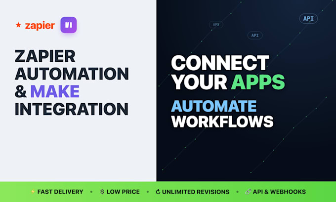 fix or build complex zapier and make automation workflows