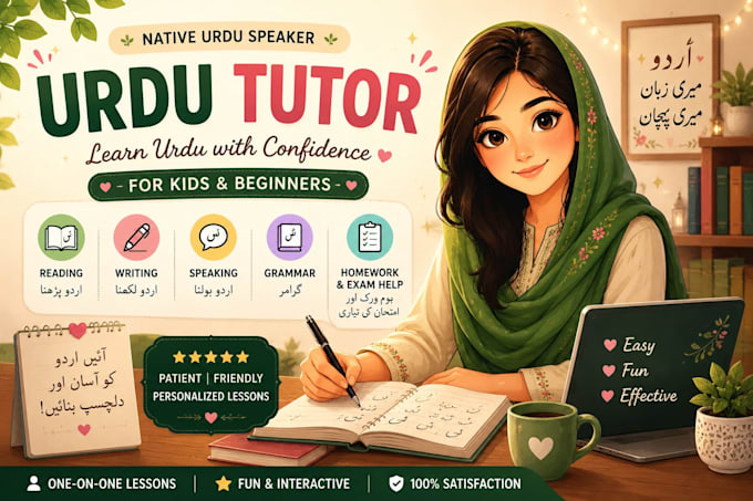 teach you urdu language