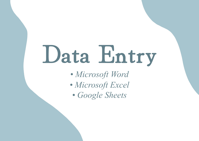 transfer data from a photo or PDF into a document